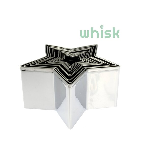 Whisk Star Nested Cutters 11 Pieces