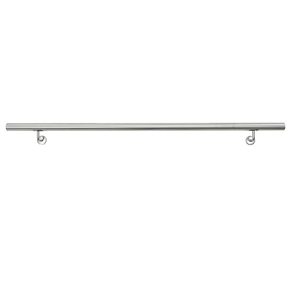Main courante escalier en acier inoxydable rampe barre appui rambarde 160 cm