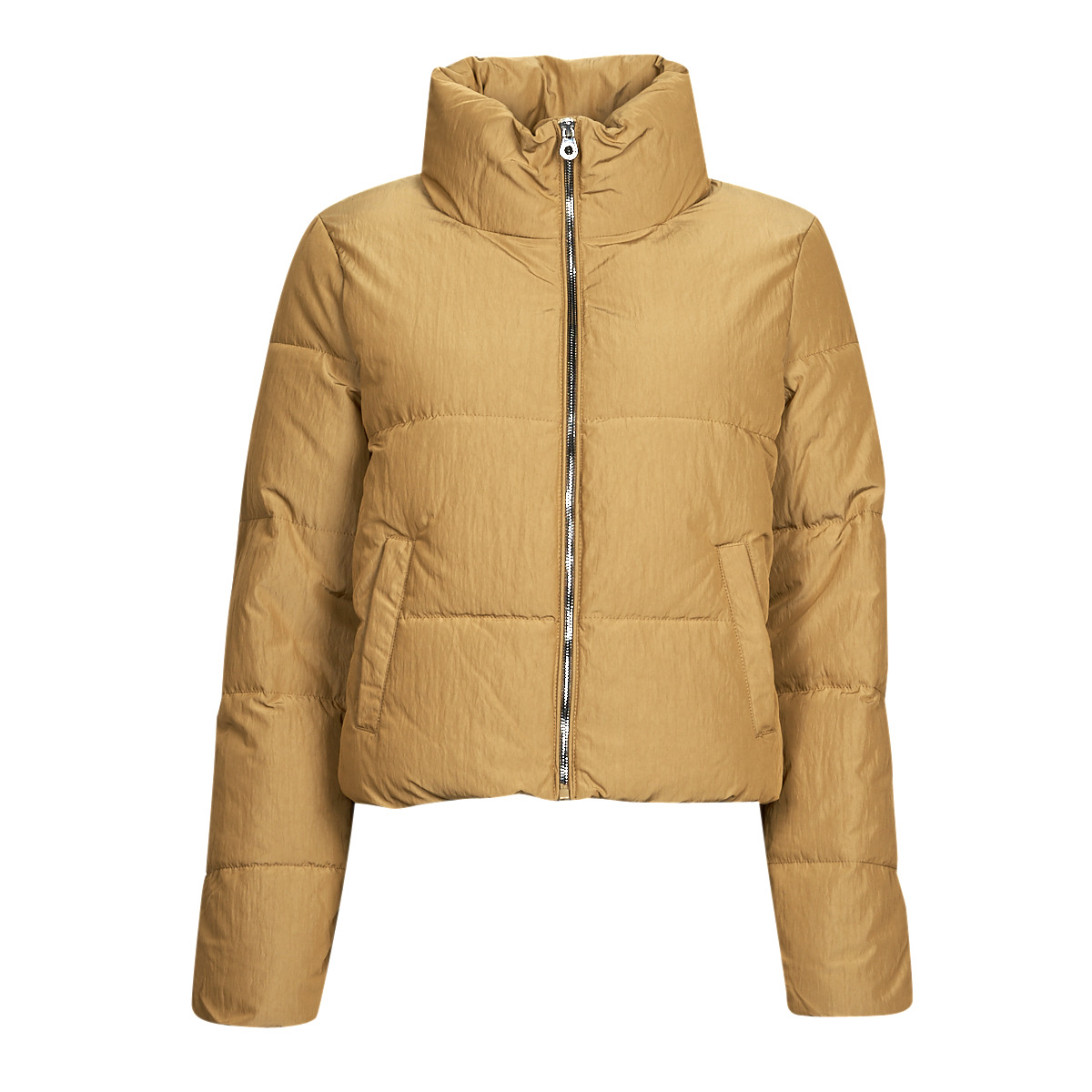 Only - ONLDOLLY SHORT PUFFER JACKET OTW NOOS - Brown