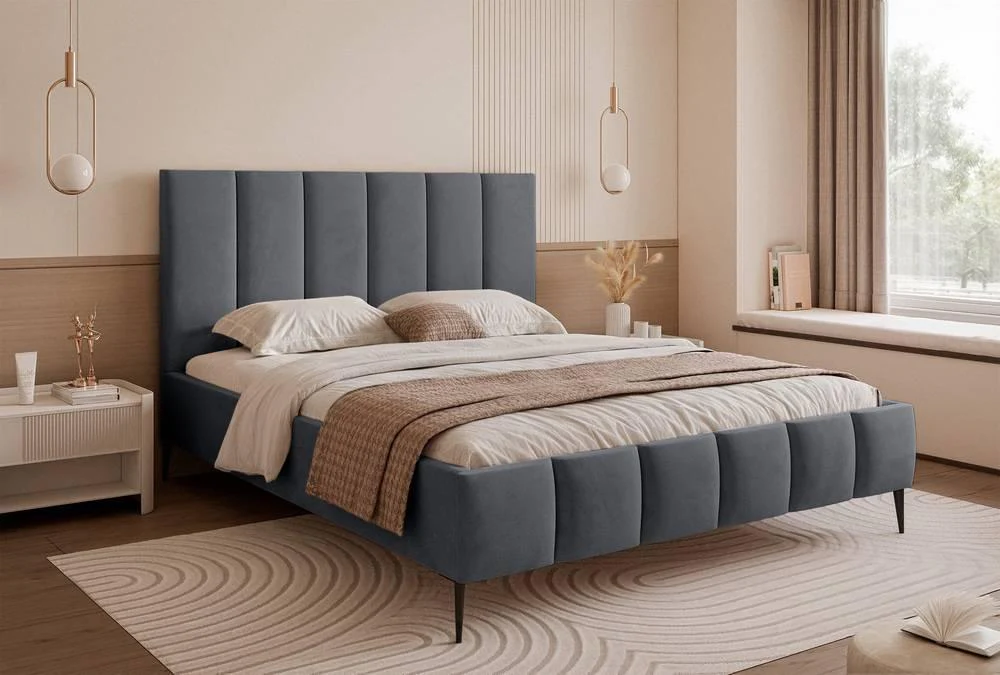 Bedframe Quinn met opbergruimte 180x200