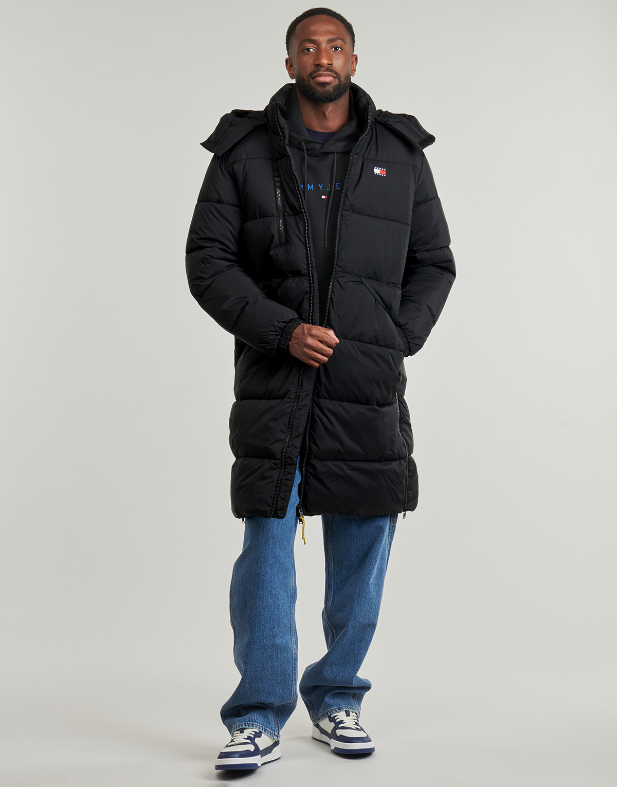 Tommy Jeans - TJM VAIL MAXI PARKA - Black