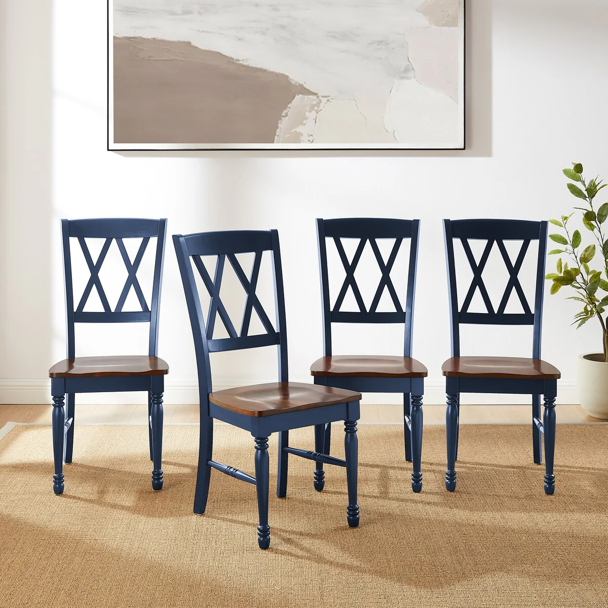 Crosley Shelby 4-Piece Dining Chair Set