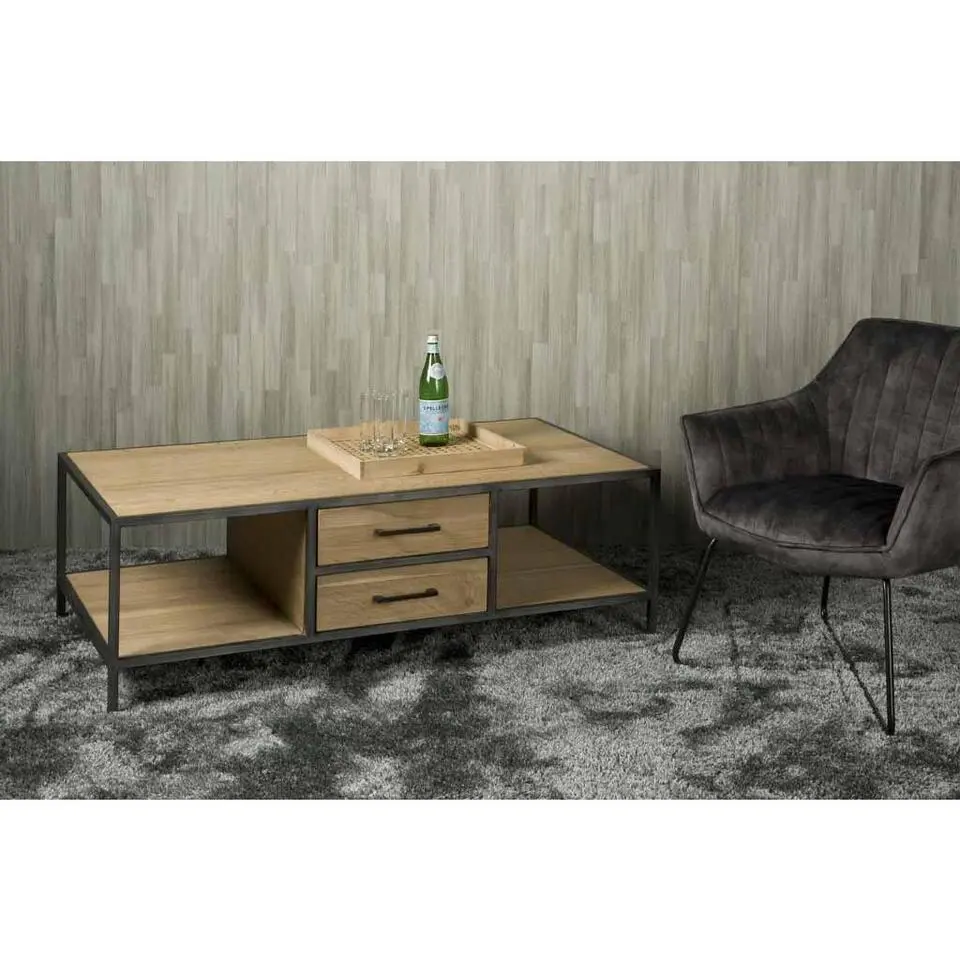 Tower Living - Luna salontafel - 135 cm - bruin