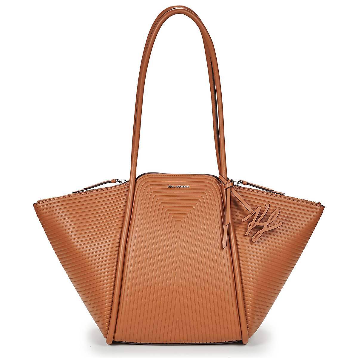 Karl Lagerfeld - K/WELLEN MD TOTE - Cognac