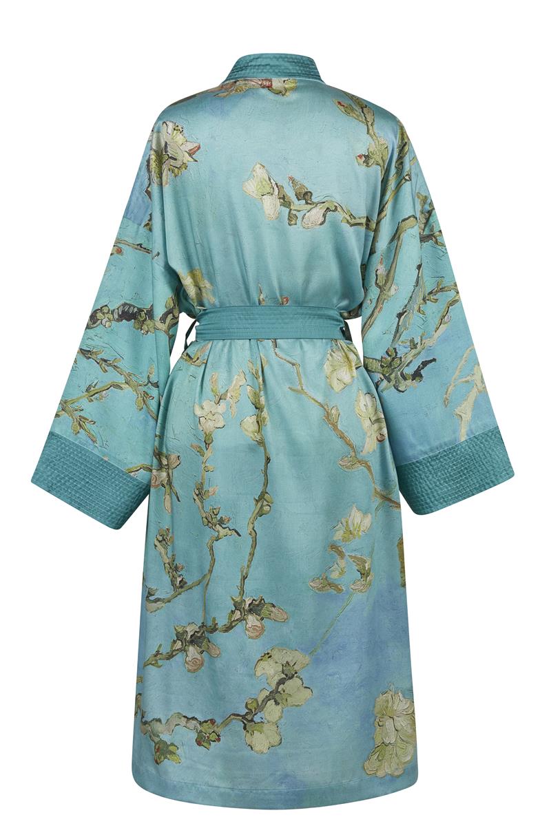 Beddinghouse x Van Gogh Museum kimono Almond Blossom Kimono - S/M cm - blauw