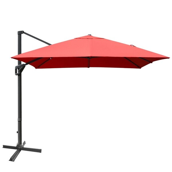 10'x13' Ft Rectangular Cantilever Umbrella