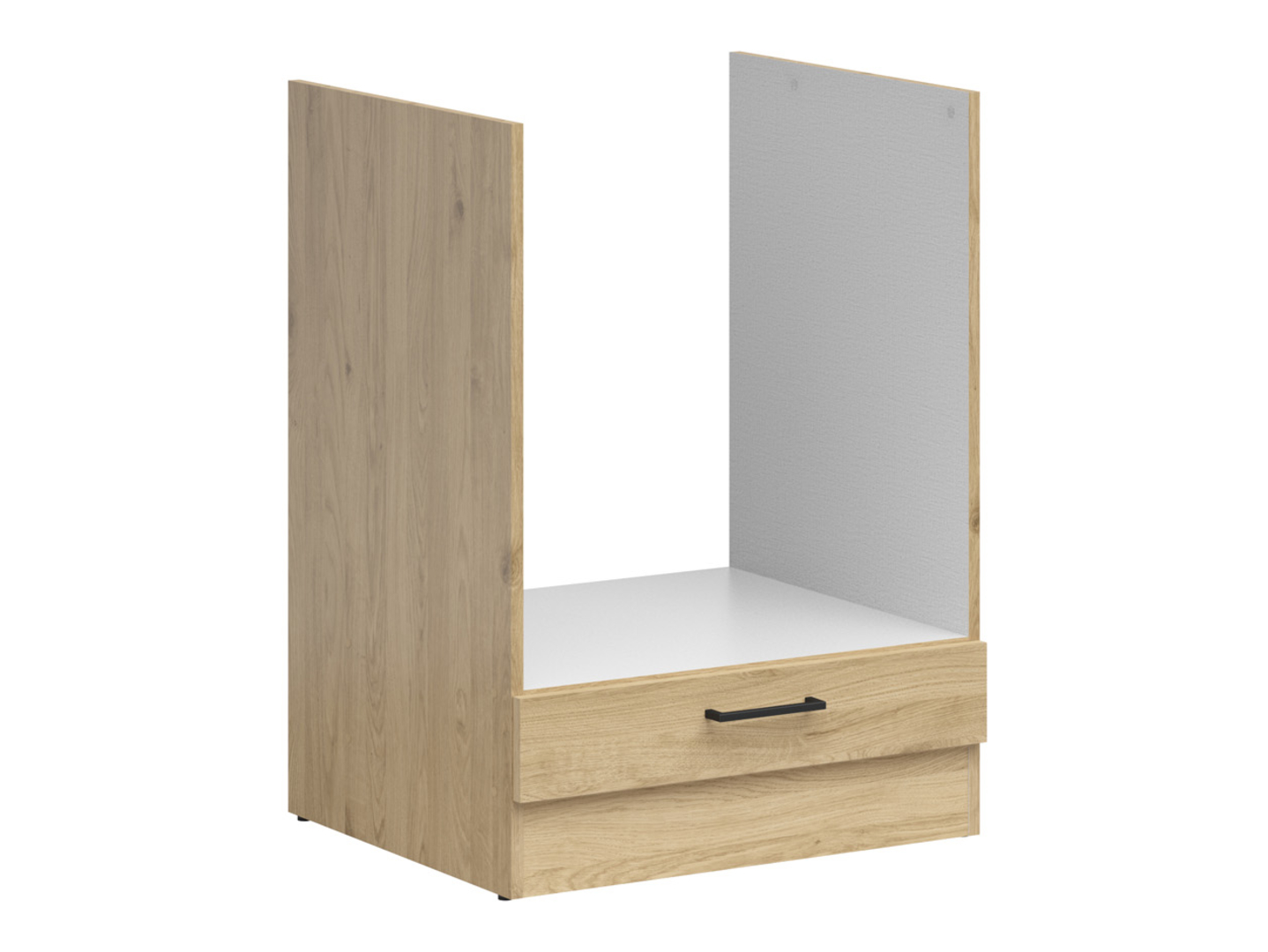 Szafka kuchenna pod zabudowę piekarnika Junona Line 60 cm dąb bernstein