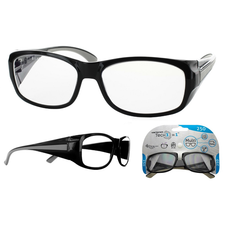Lunettes de protection Tech3 avec correction   2.5 VARIONET