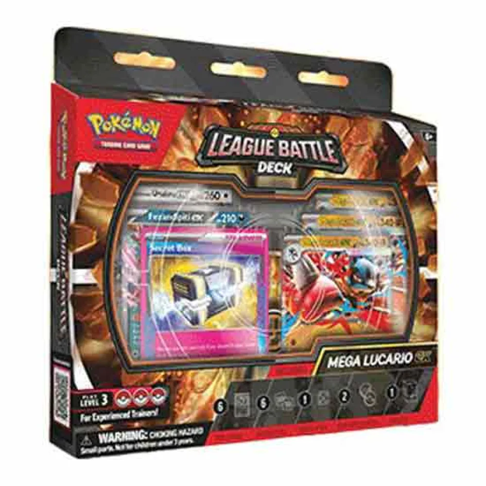 Pokemon Trading Card Game Mega Lucario ex League Battle Deck Latin Spanish trading cards