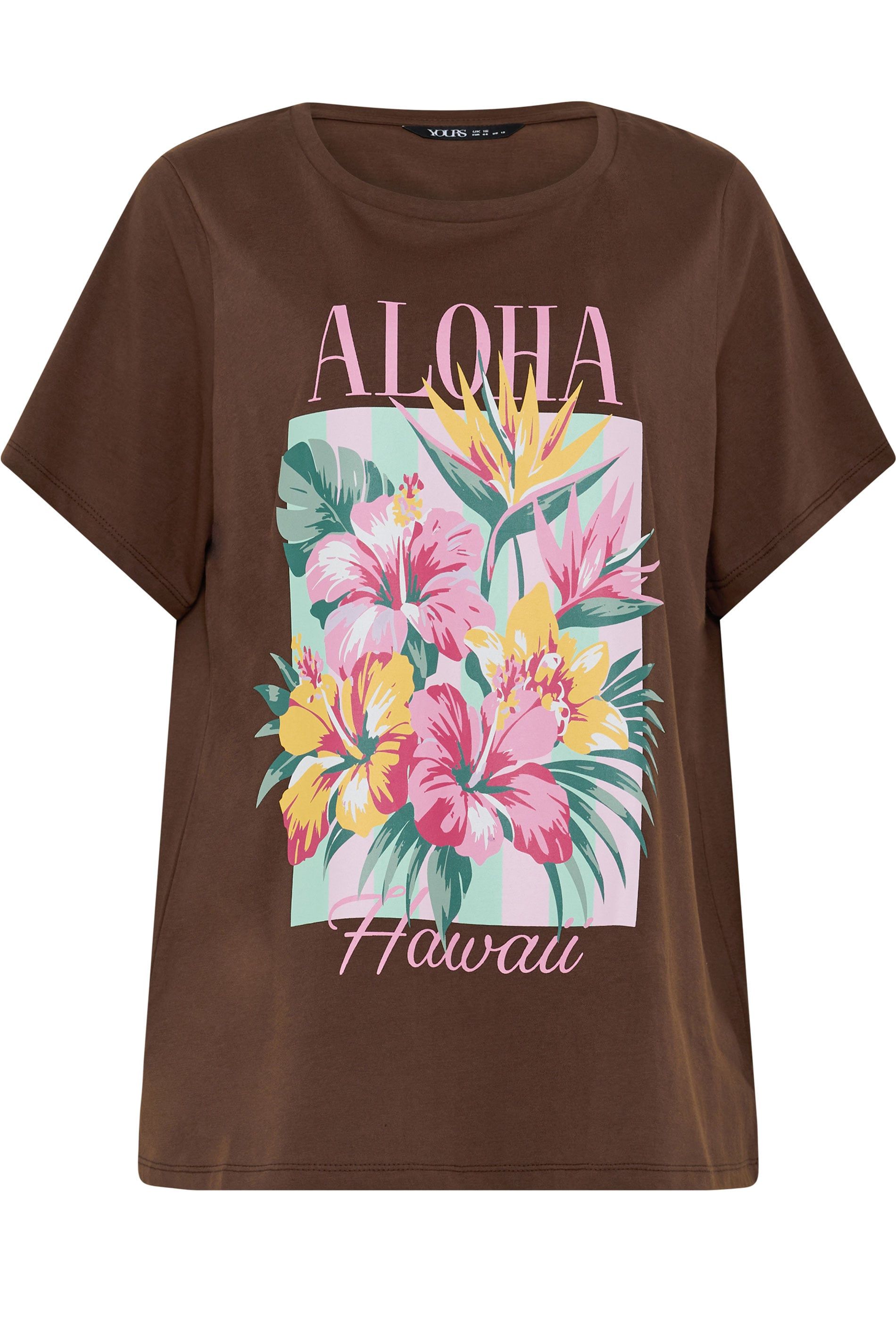 Yours Aloha Hawaii' Graphic T-Shirt