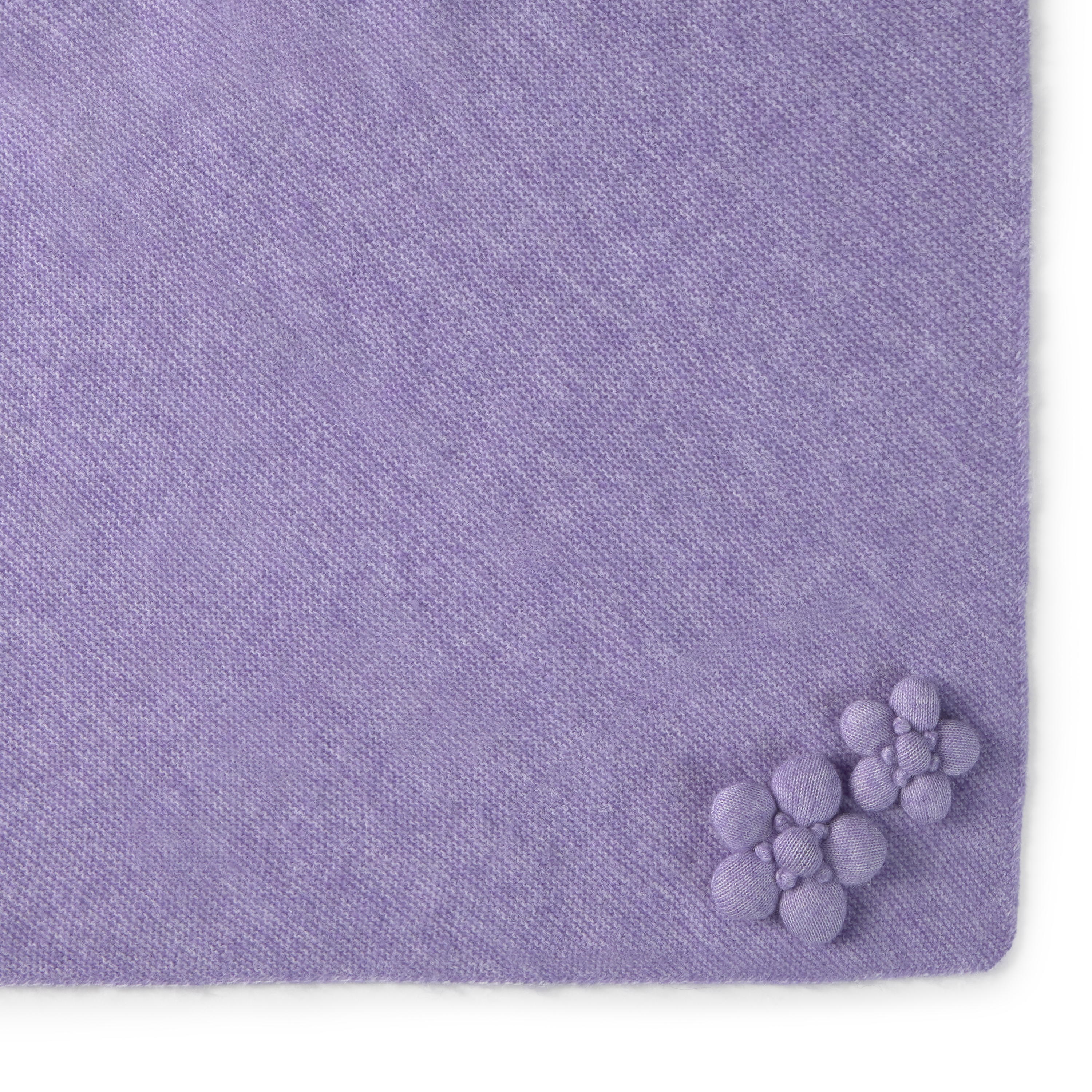 Pañuelo triangular malva TOUS Daisy