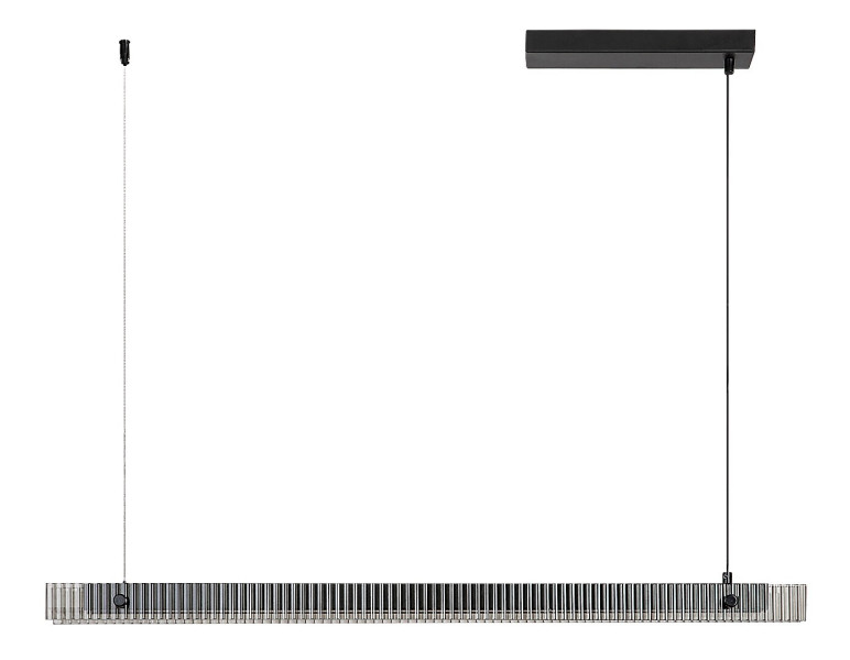 Lampa wisząca CITAL czarno-biała LED 1x36W Ciepła biel 1900lm Rabalux