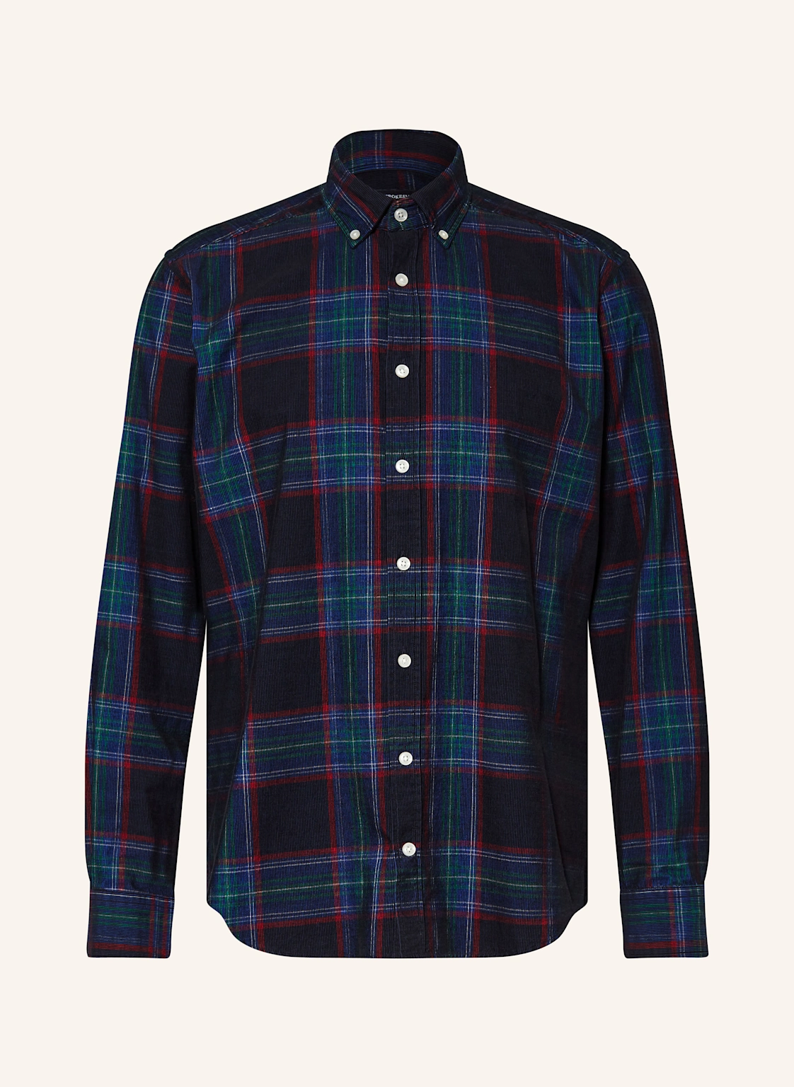 STROKESMAN'S Cordhemd Regular Fit