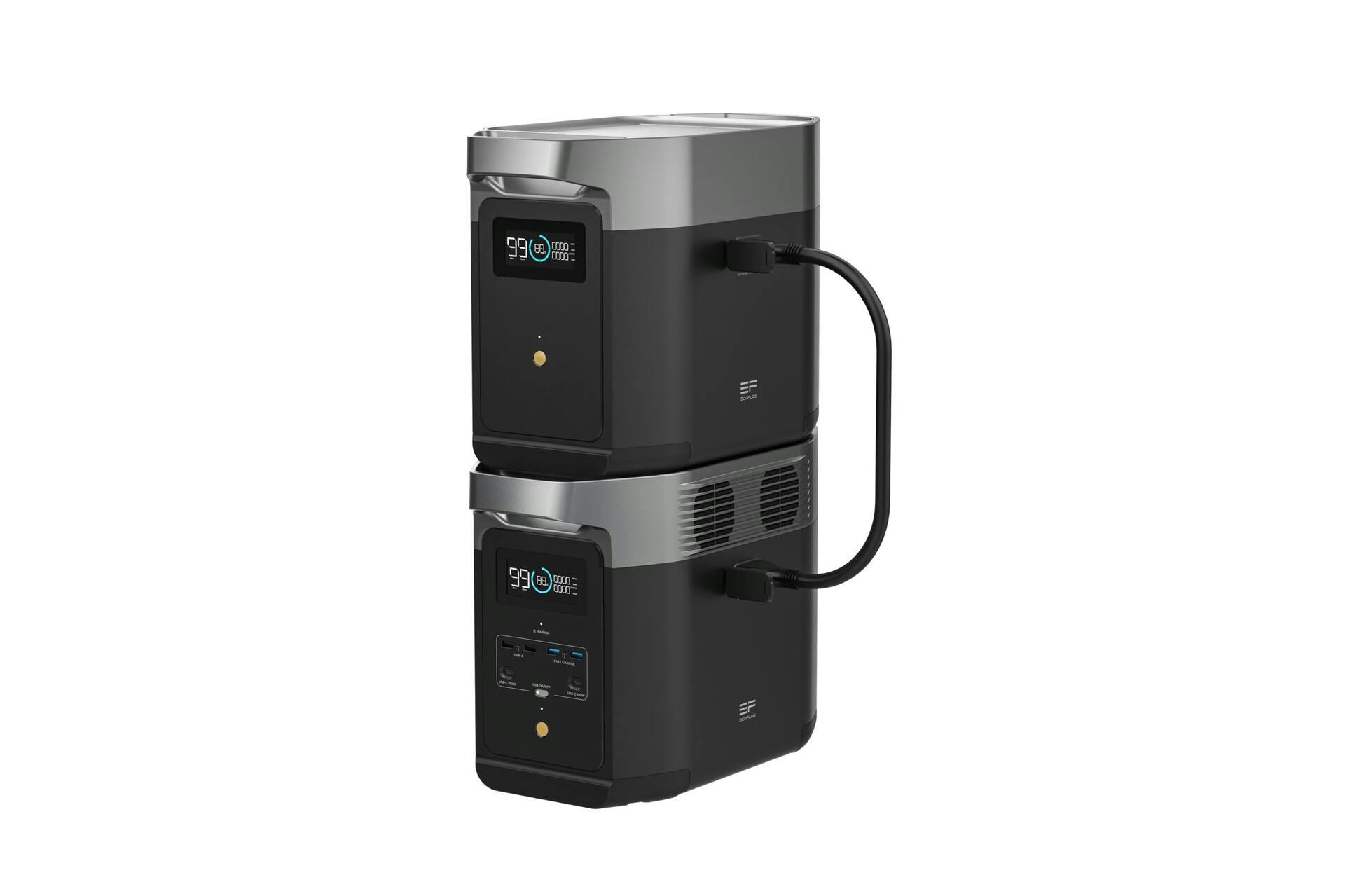 EcoFlow 1024Wh Capacity Delta 2 Smart  Extra LFP Battery 3000 Cycles to 80%