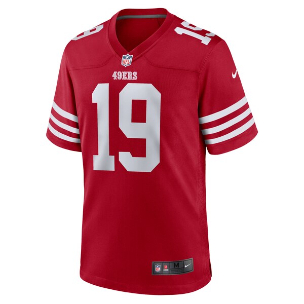 Jacob Cowing San Francisco 49ers Nike  Game Jersey -  Scarlet