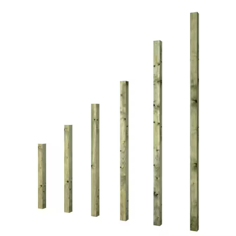 STOLPE PALMAKO TRYKKIMPREGNERT HELGRØNN 70X70X1900MM