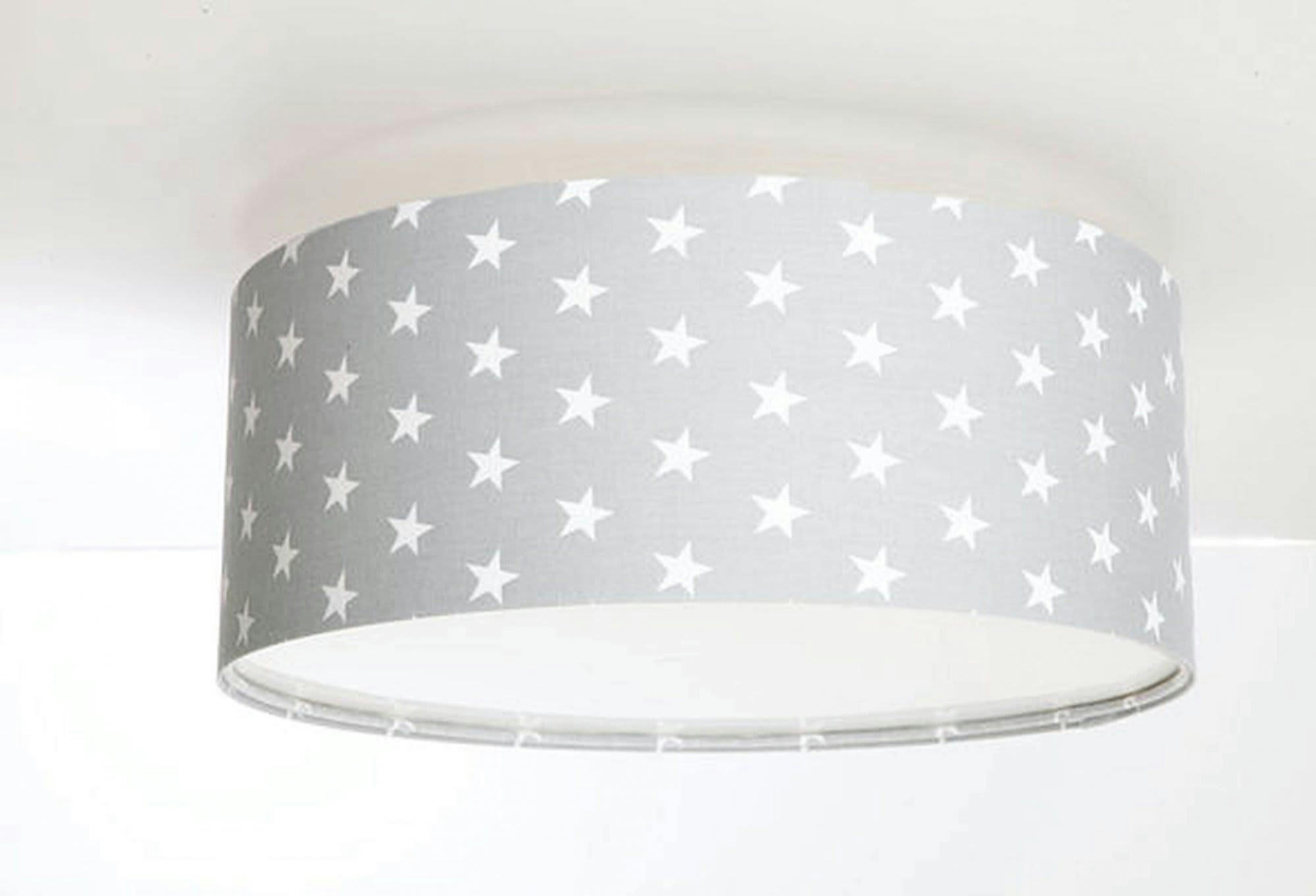 MAYBE BABE - Plafonnier enfant Tissu Gris