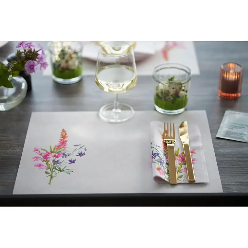 Tischset 100er-Set Floret