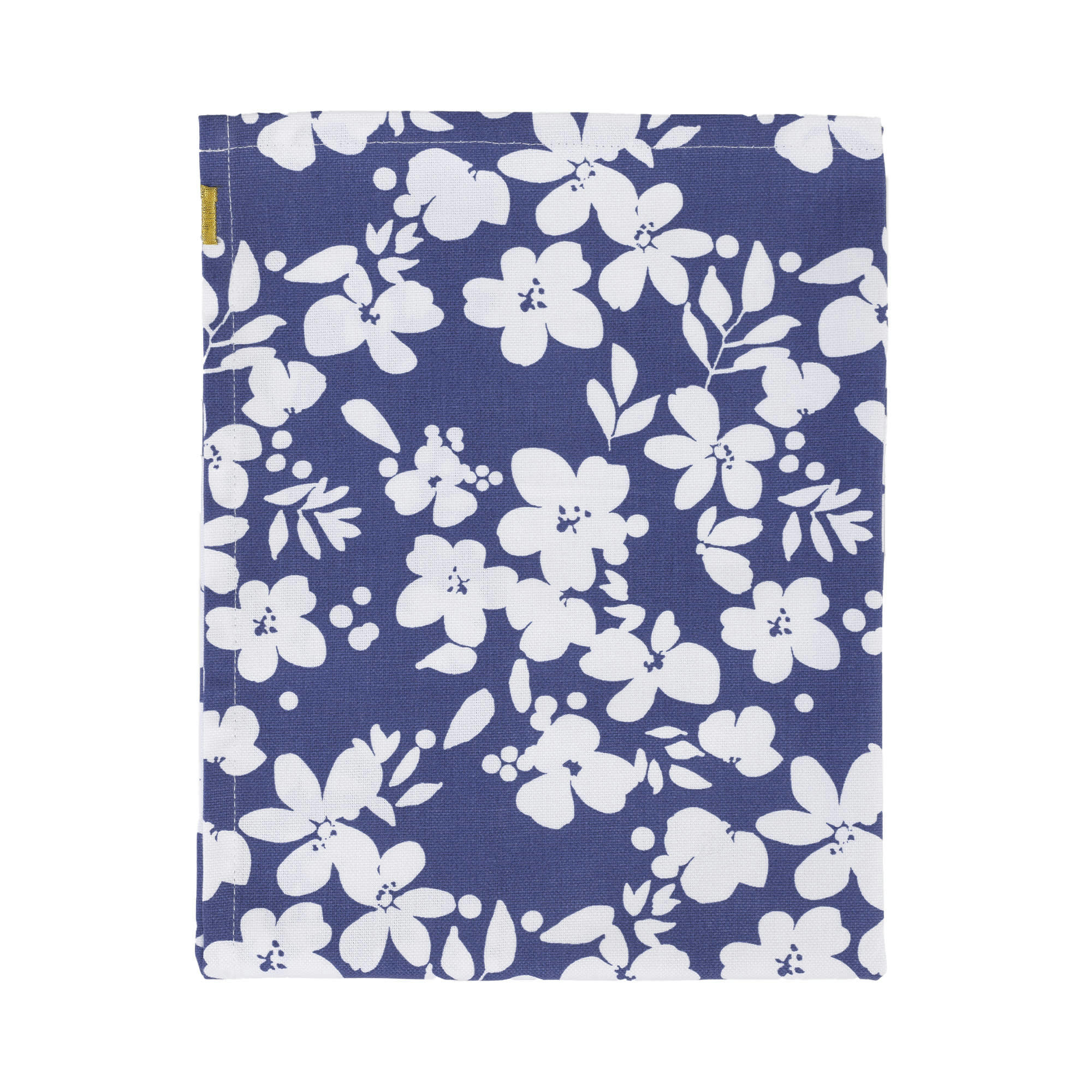 - Torchon en coton à fleurs