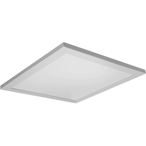 Deckenleuchte, tunable white, LxBxH: 30x30x5,6 cm, weiß