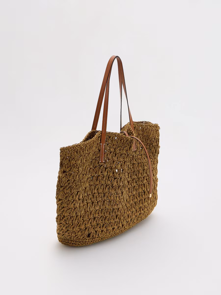 Woven Shopper Bag