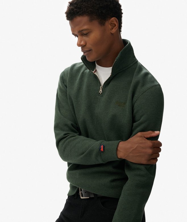 Essential Logo Half Zip Sweatshirt