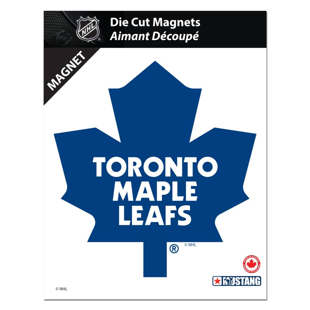 NHL Toronto Maple Leafs Hockey Team Crest Magnet, 8-in