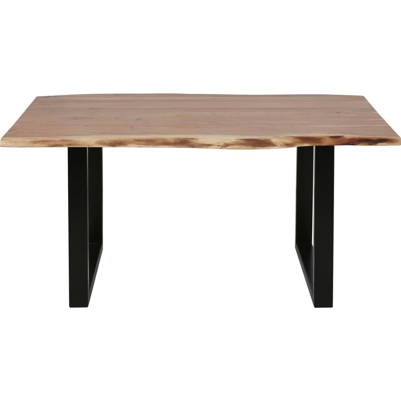 GAO S - Table à manger en Acacia Massif 6 personnes Marron