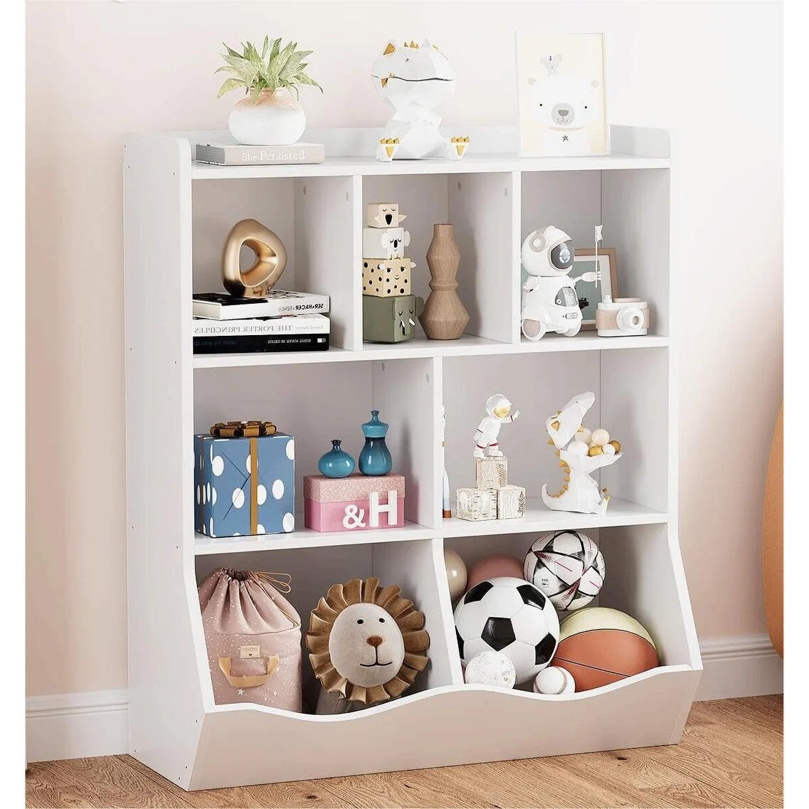 Three-Tier Kids Bookshelf and Bookcase
