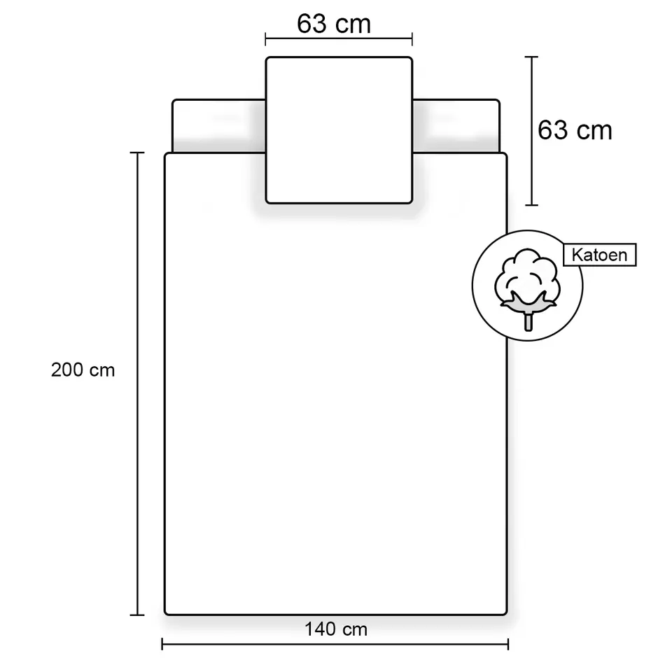 Disney Frozen Dekbedovertrek Sisters - Eenpersoons - 140 x 200 cm - Katoen