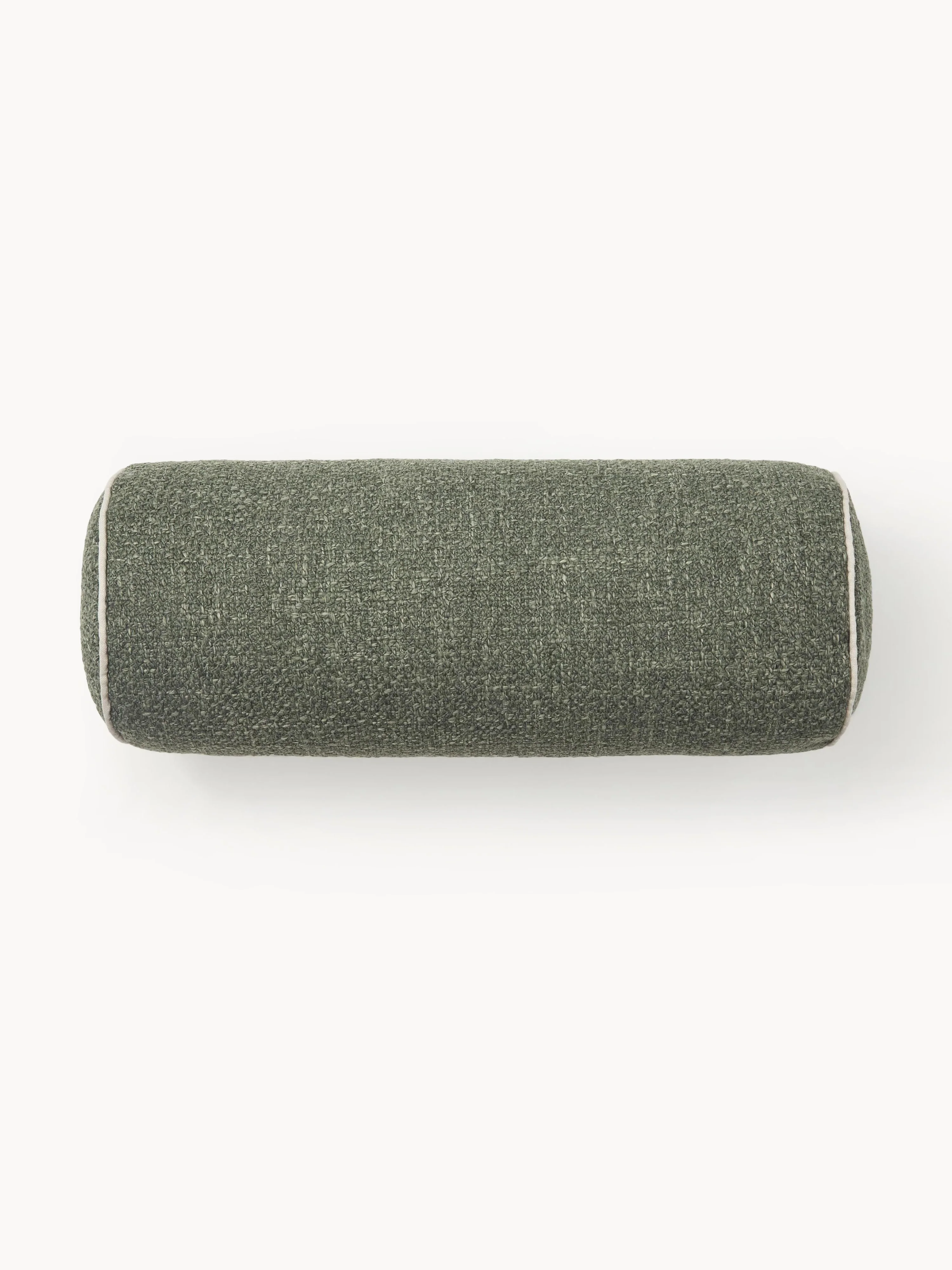 Bouclé-Nackenrolle Aya mit Kederumrandung