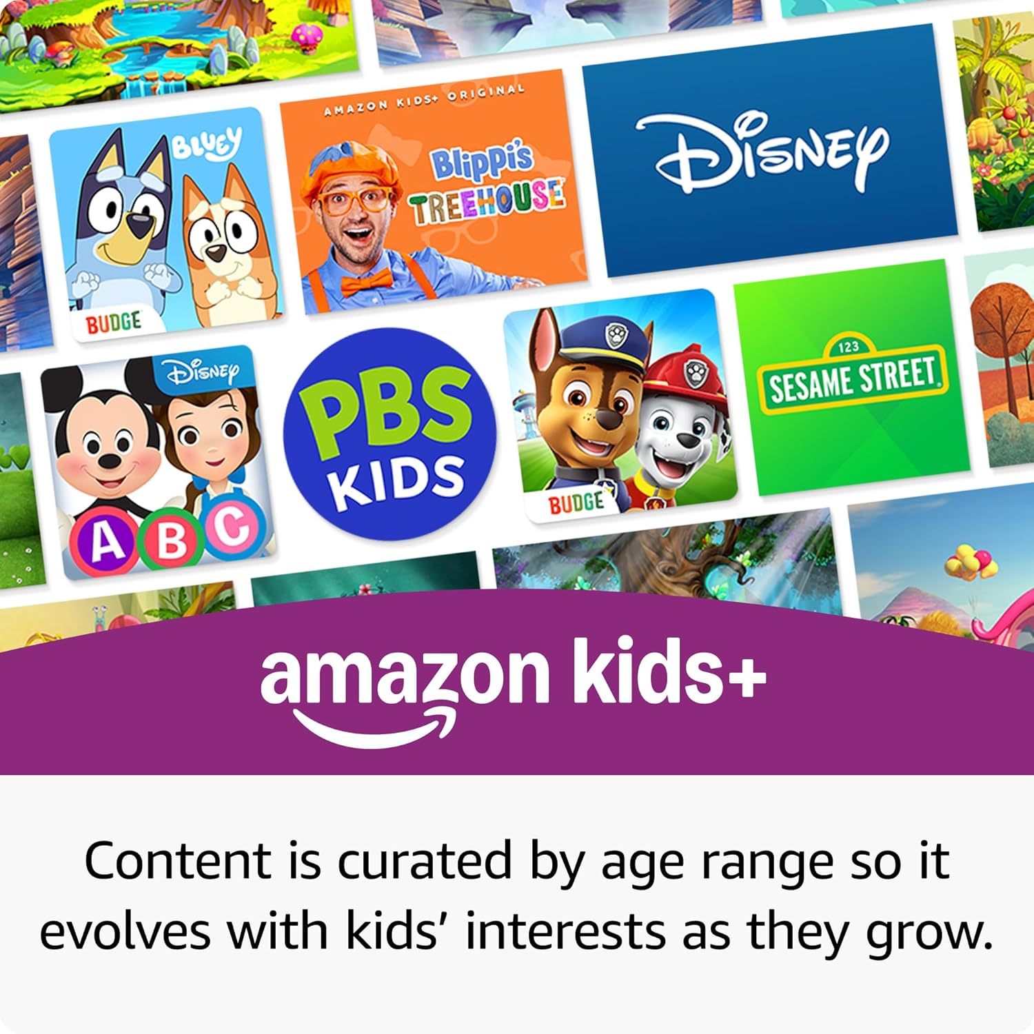 Amazon Fire HD 10 Kids tablet (newest model) ages 3-7 | Bright 10.1 HD screen with included ad-free and exclusive content, robust parental controls, 13-hr battery, 32 GB, Blue