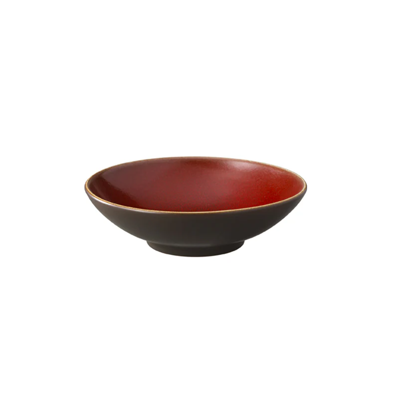 assiette creuse cerise
