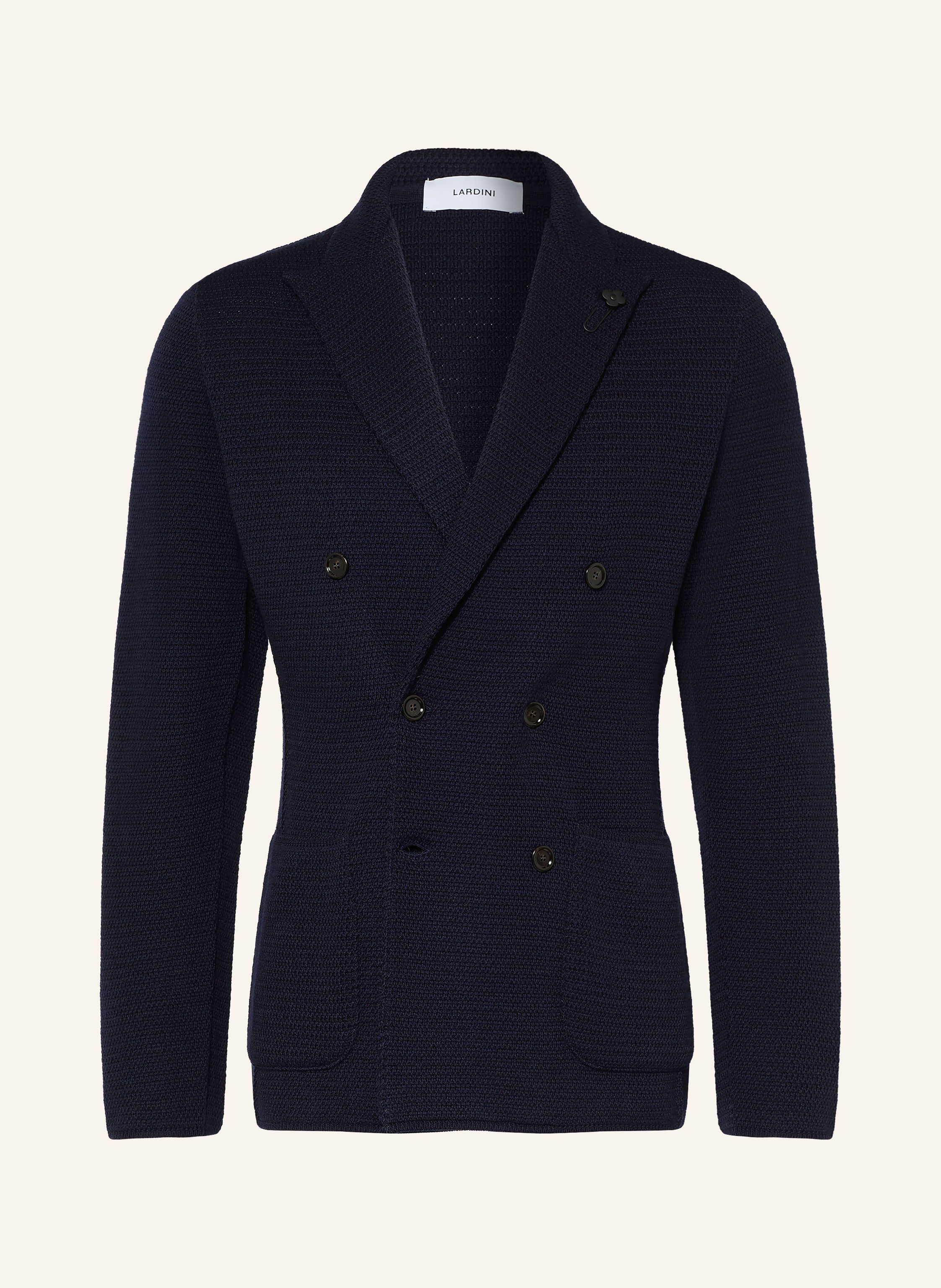 LARDINI Stricksakko Slim Fit