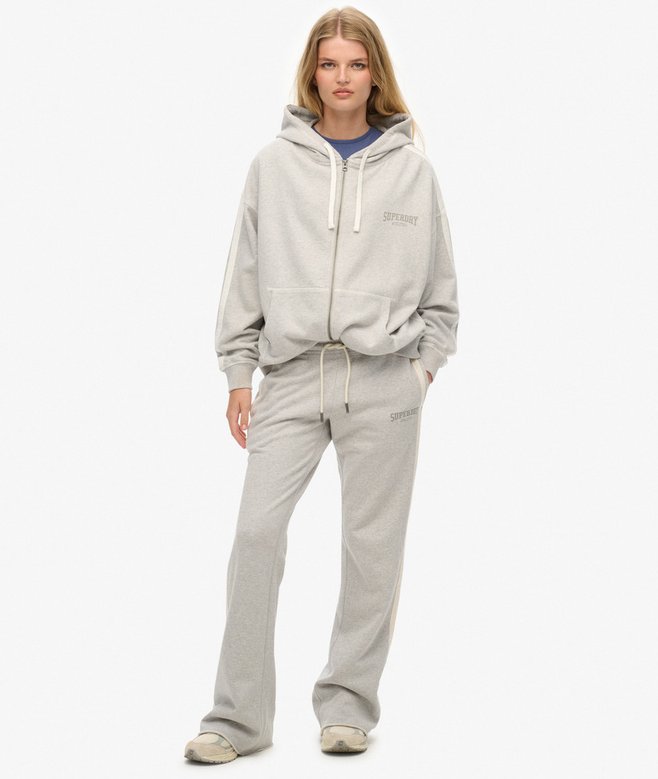 Athletic Stripe Flare Joggers