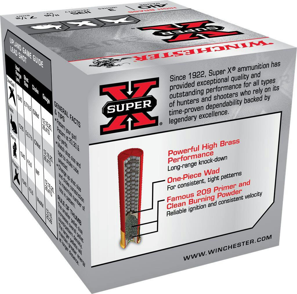 Winchester 410-Gauge 3-in #75 Lead Shotgun Shells