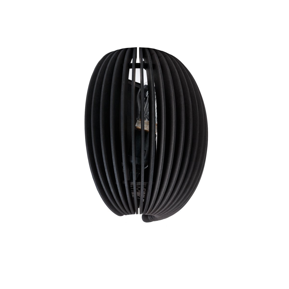 Blij Design wandlamp Swan - 1 lichts - 11 x 27  cm - zwart