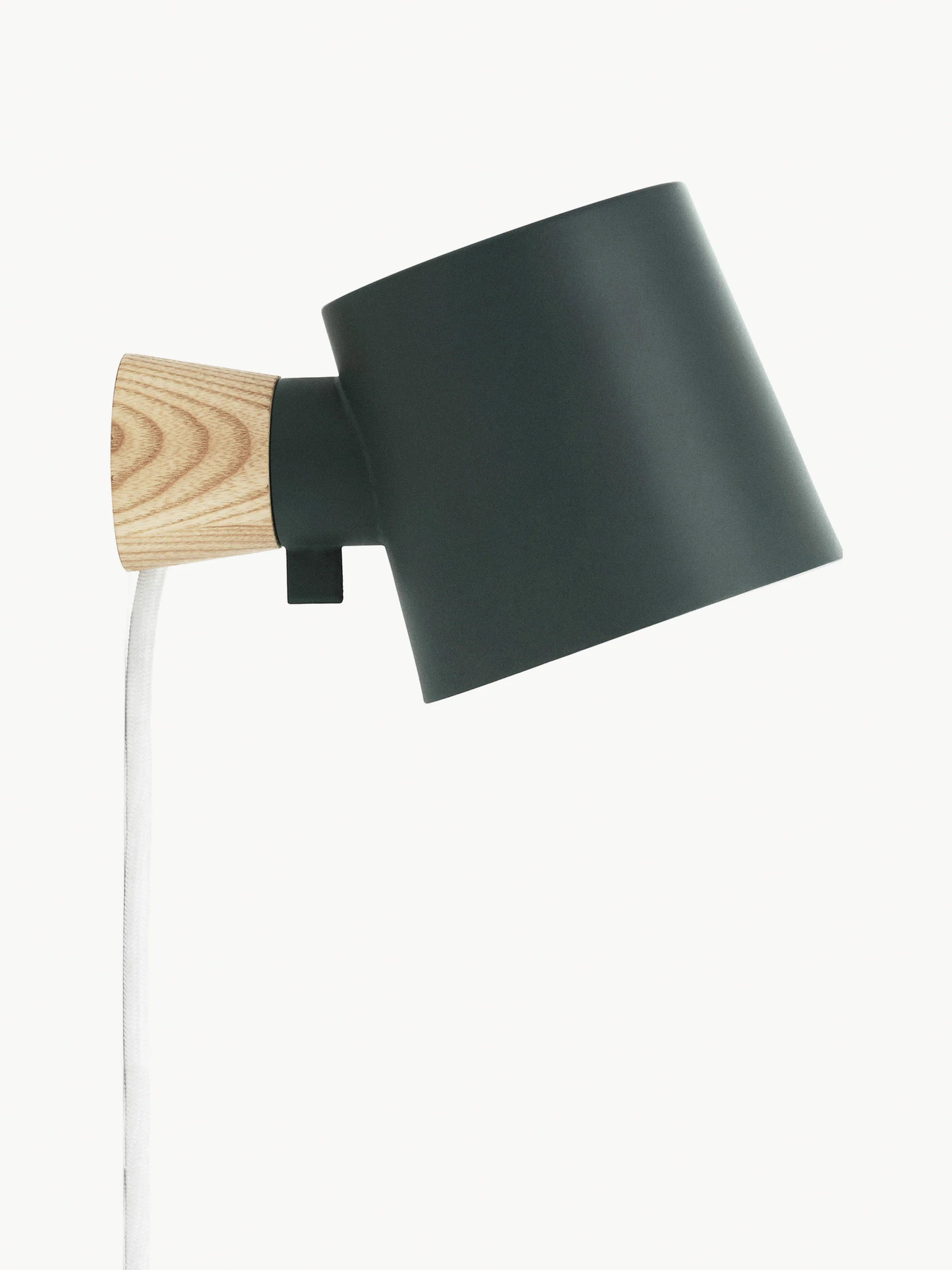 Wandleuchte Rise mit Stecker