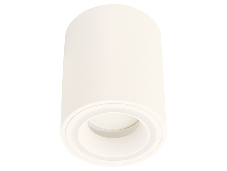 Lampa natynkowa Indi aluminiowa biała