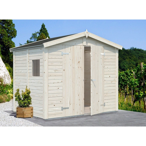 Elementhaus »Dan«, Holz, BxHxT: 261 x 220 x 190 cm (Außenmaße inkl. Dachüberstand)