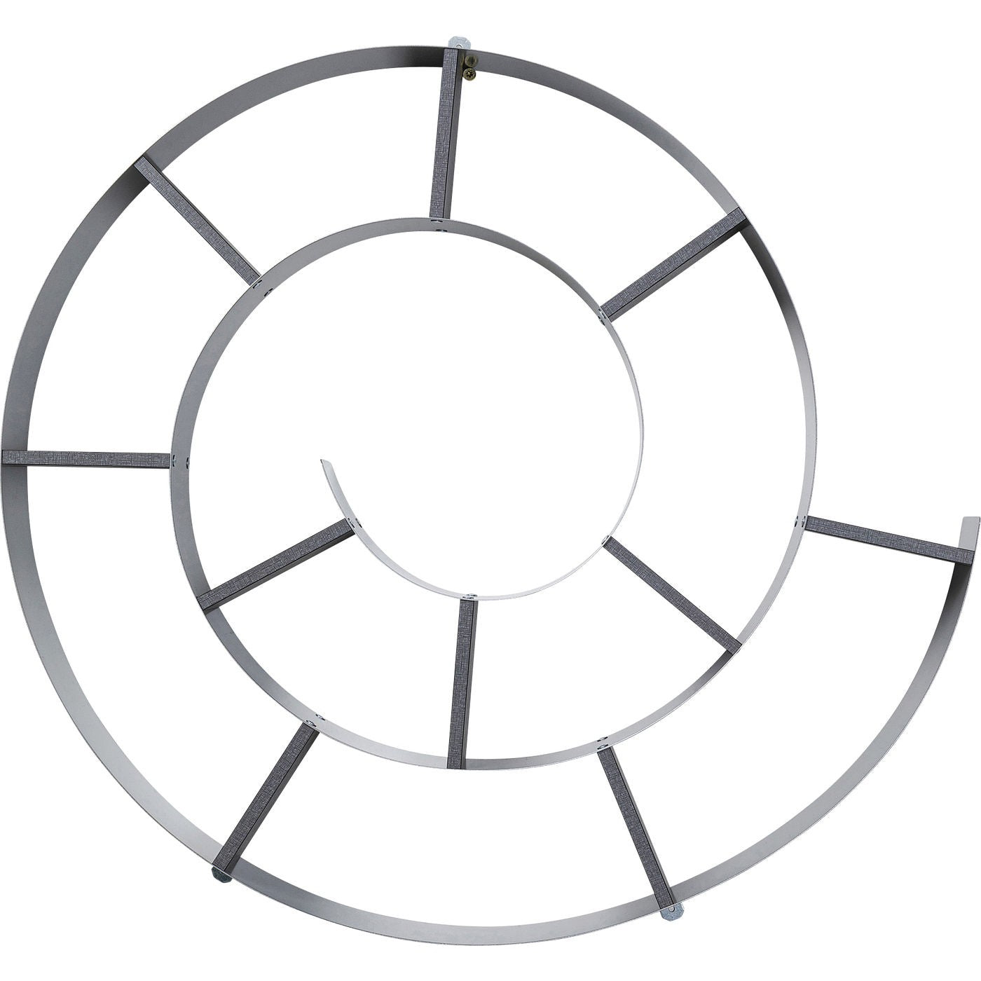 Kare Design Wandplank Snail zilver