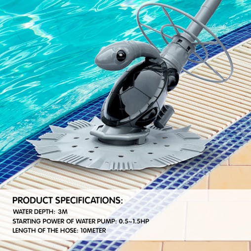 NNEDPE Automatic Swimming Pool Vacuum Cleaner Leaf Eater Turtle