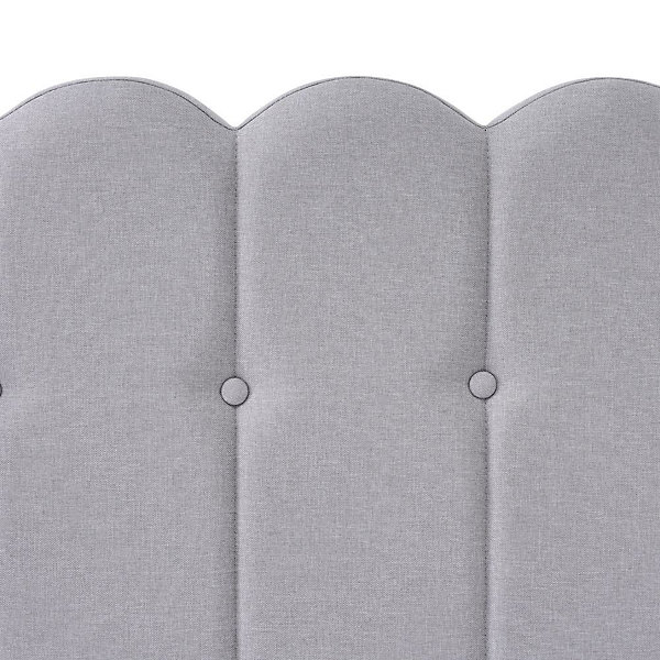 Lit Double 160x200cm USB C Rangement Gris Lin Blackcolors