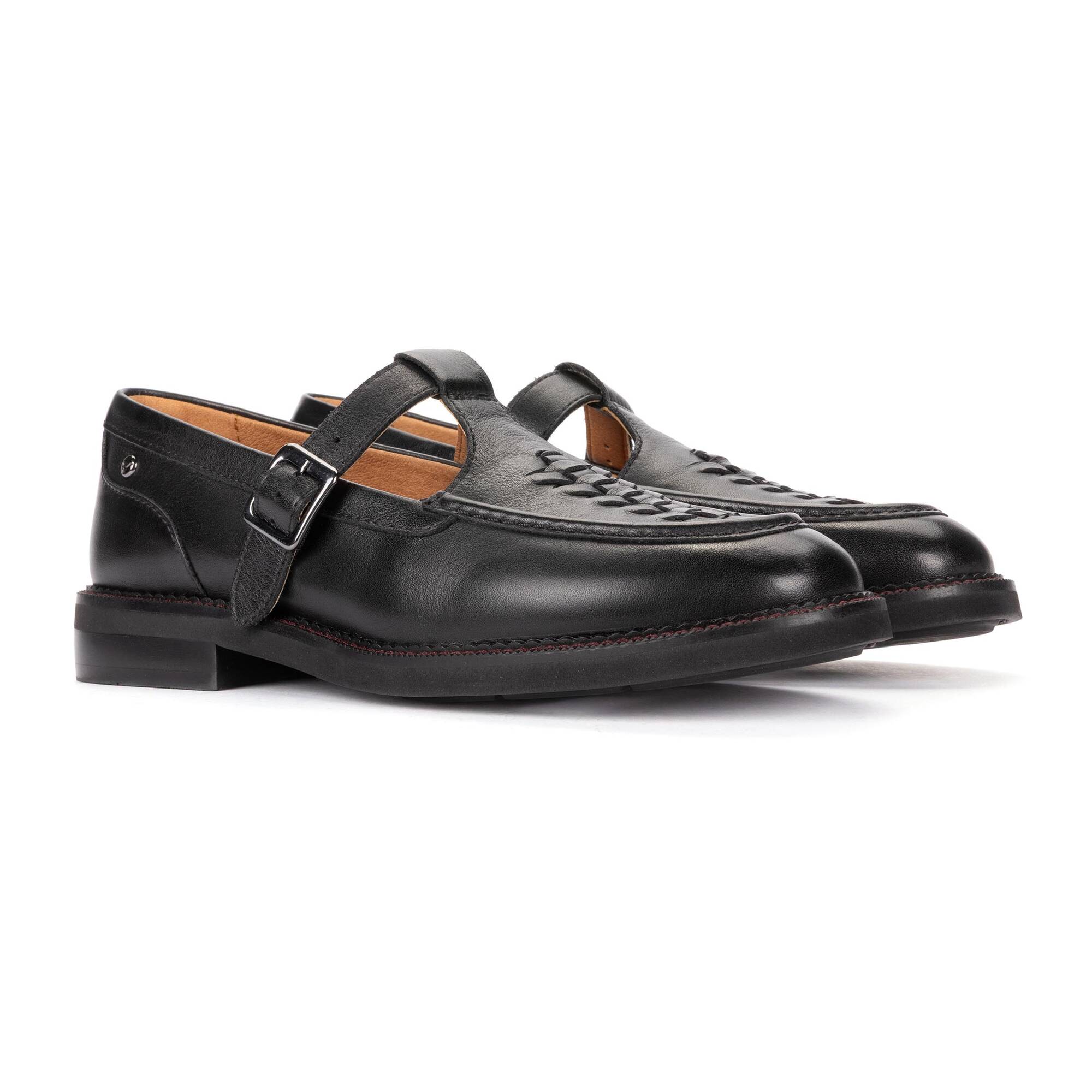 DEVA - Zapato con hebilla para mujer
