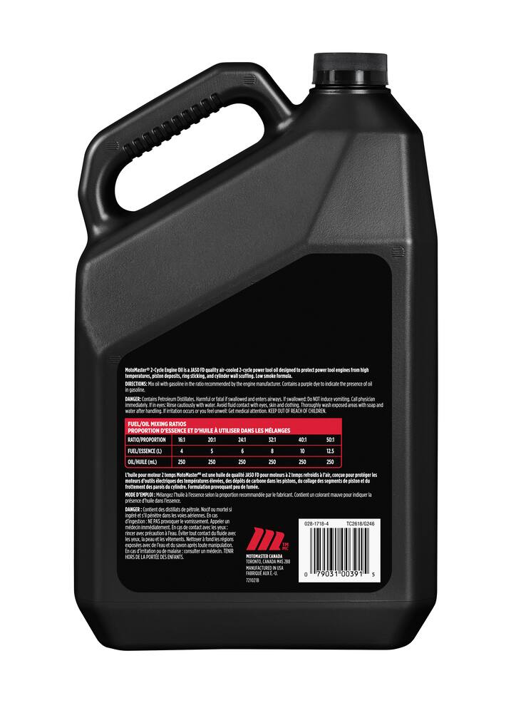 MotoMaster 2-Cycle Engine Oil, 5-L