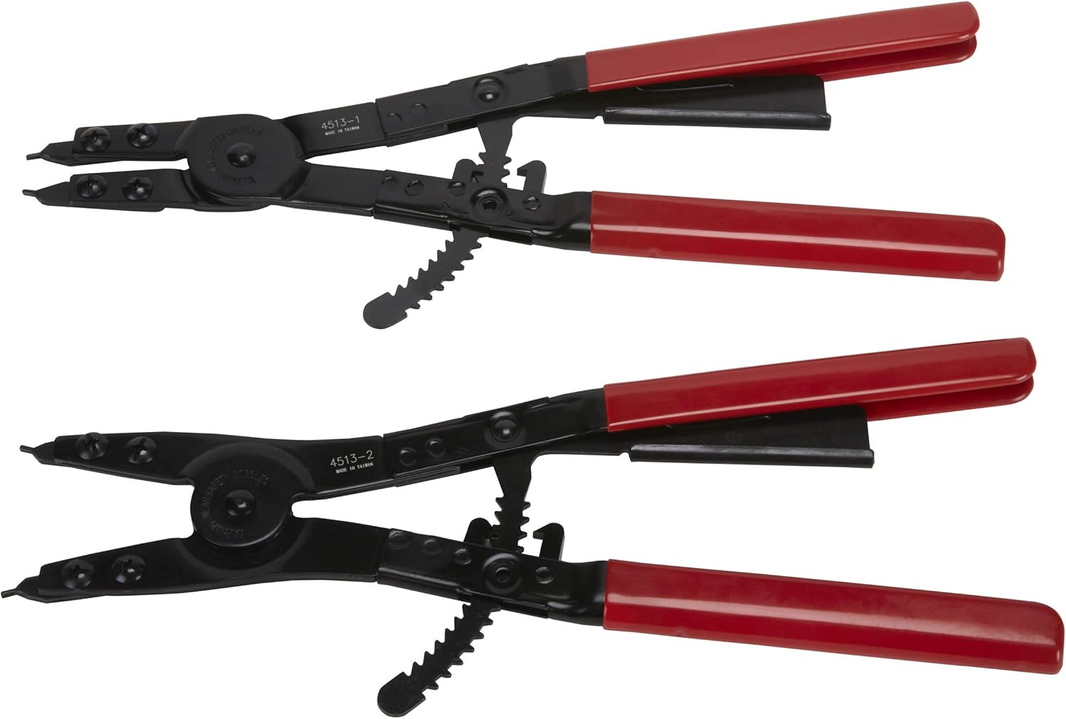 OTC 4513 Heavy-Duty 2-Piece Internal and External Snap-Ring Pliers Set