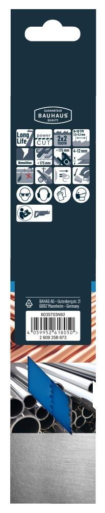 BAJONETTSAGBLAD CRAFTOMAT S1130CF METALL 2PK
