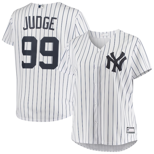 Aaron Judge New York Yankees Women's Plus Size Replica Player Jersey - White