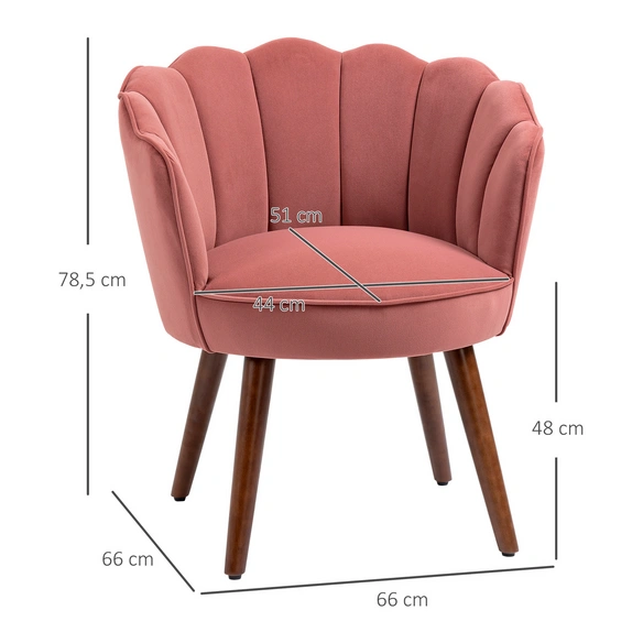Stuhl, LxBxH: 66 x 72 x 79 cm