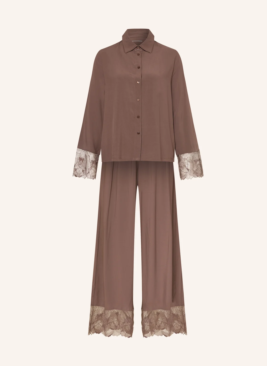 SCHIESSER Schlafanzug MODERN LACE